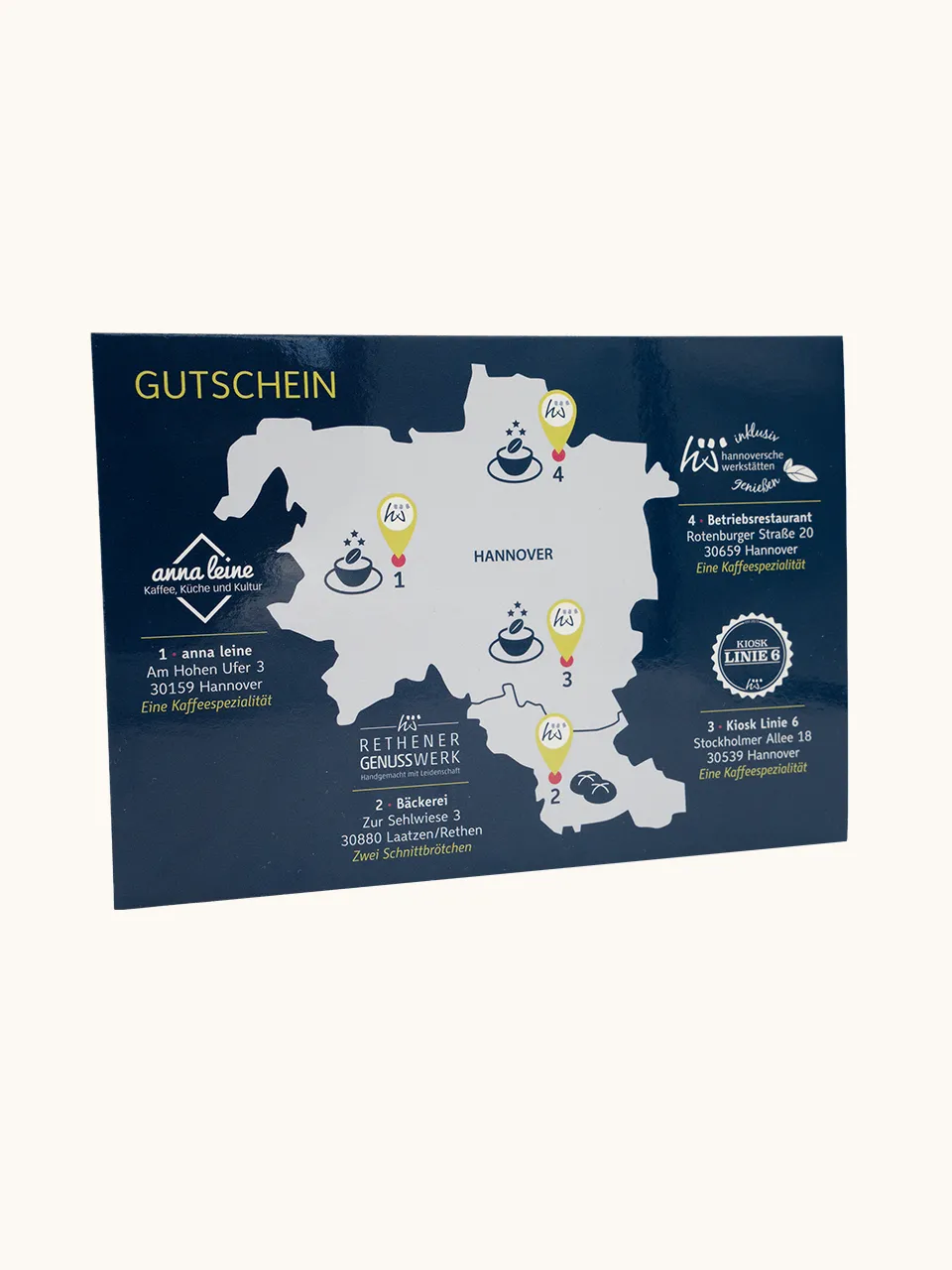 Hannoversche Werkstätten für gelebte Inklusion Gutschein